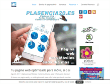 Tablet Screenshot of plasencia20.es